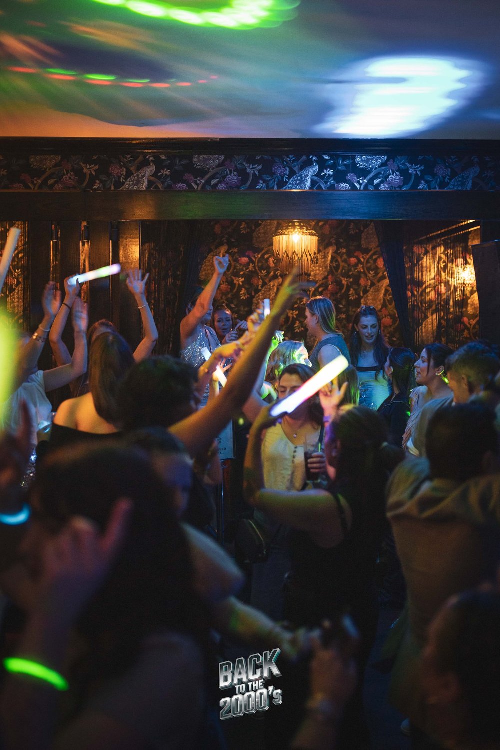 Hands up on the Back to the 2000s Melbourne dancefloor